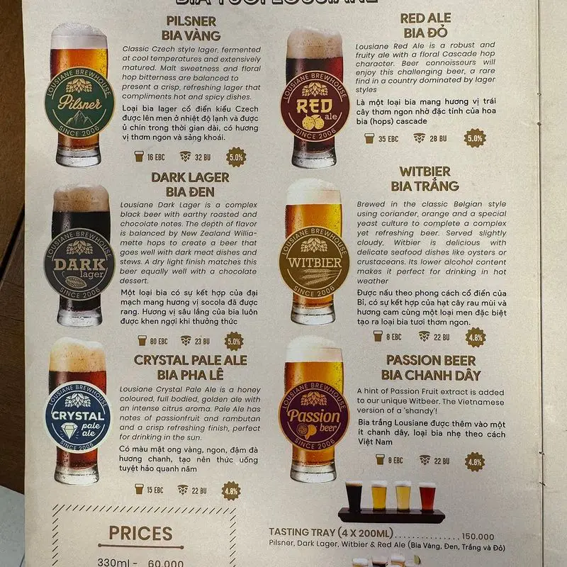 Lousiane Brewhouse Craft Beer & Restaurant - Nha Trang - ảnh 10
